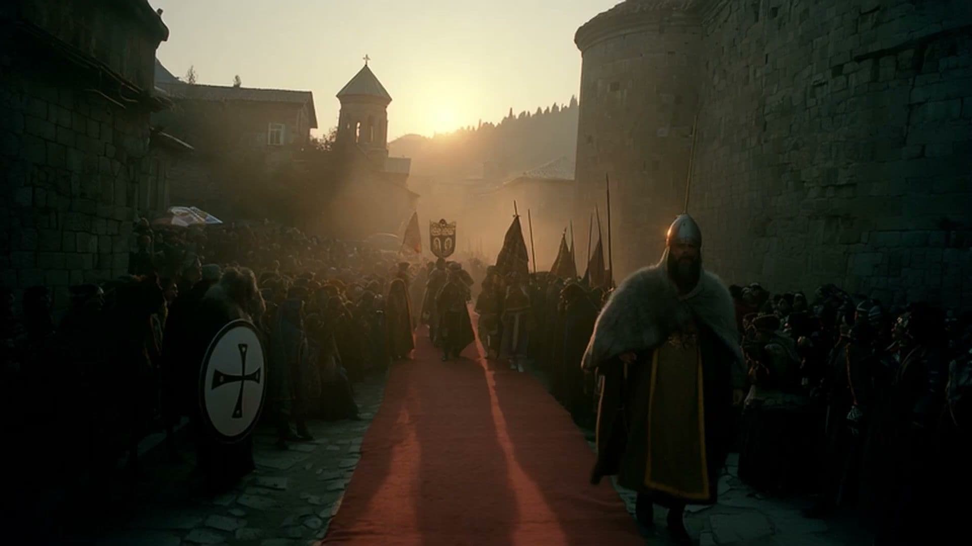 Processional scene — David the Builder AI teaser